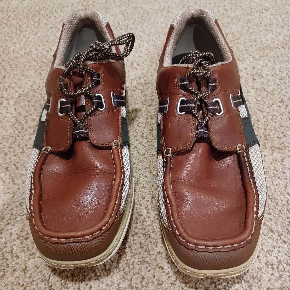Sebago Men's Brown Casual Boat Shoes Size 10W - Picture 4 of 9